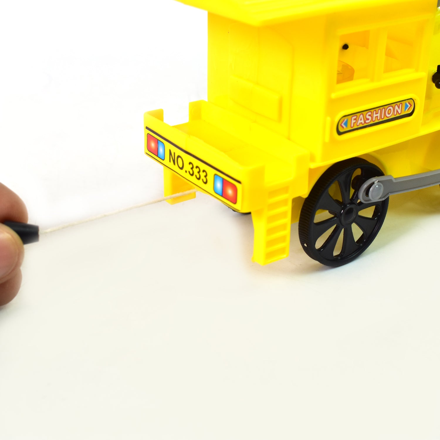 Pull And Go Train With Light Plastic String Pull Back Train (1 Pc  Mix Color) Pull And Go Train With Light Plastic String Pull Back Train (1 Pc  Mix Color)